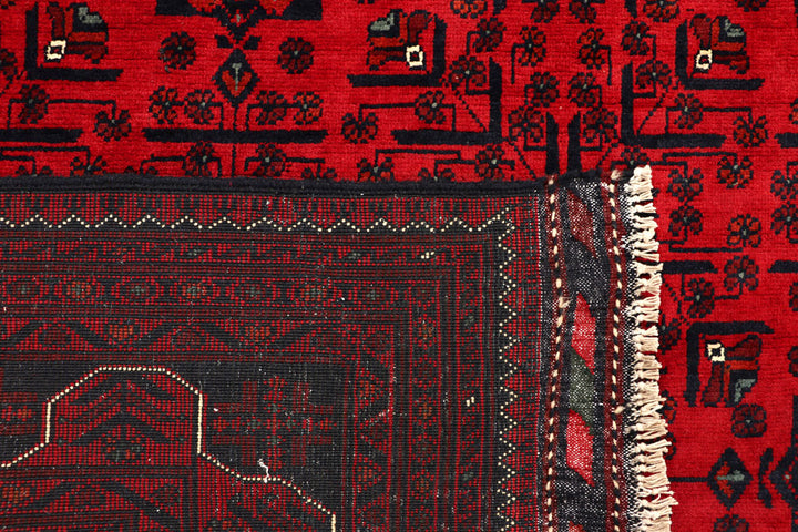 Dark Red Khal Mohammadi 6' 6 x 9' 6 - No. 67090 - ALRUG Rug Store