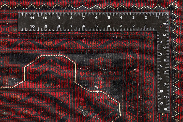 Dark Red Khal Mohammadi 6' 6 x 9' 6 - No. 67090 - ALRUG Rug Store