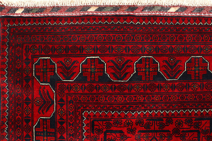 Dark Red Khal Mohammadi 6' 5 x 9' 9 - No. 67091 - ALRUG Rug Store