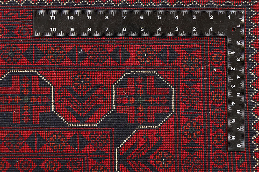 Dark Red Khal Mohammadi 6' 5 x 9' 9 - No. 67091 - ALRUG Rug Store