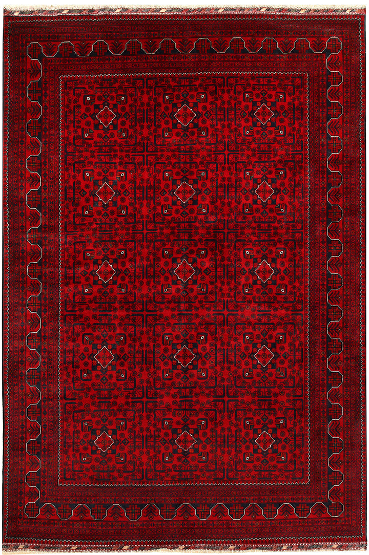 Dark Red Khal Mohammadi 6' 5 x 9' 9 - No. 67091 - ALRUG Rug Store