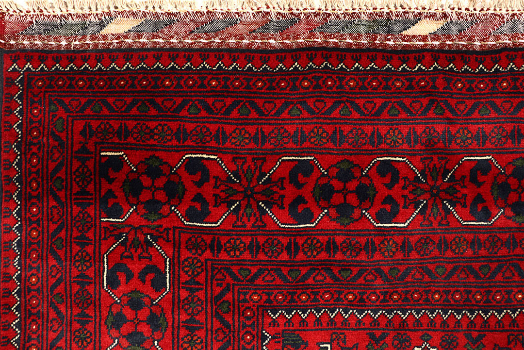 Dark Red Khal Mohammadi 6'  5" x 9'  2" - No. QA11718