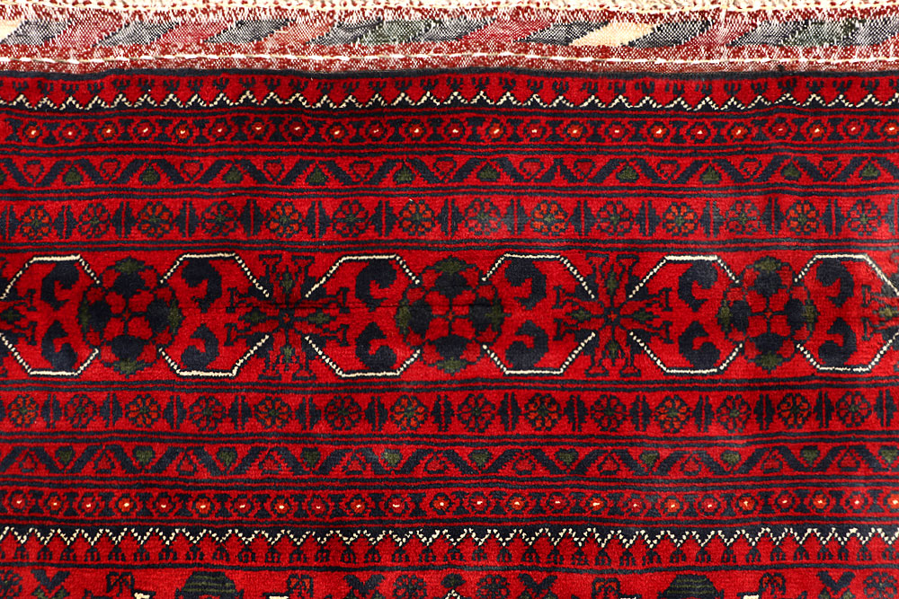 Dark Red Khal Mohammadi 6' 5 x 9' 2 - No. 67092 - ALRUG Rug Store