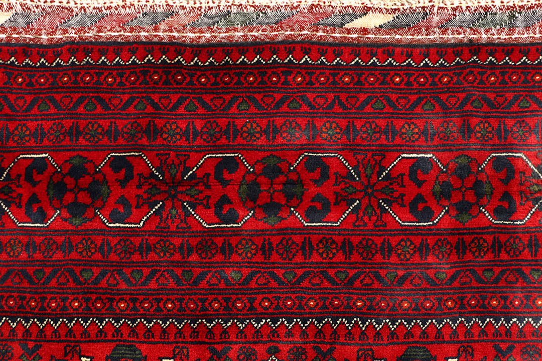 Dark Red Khal Mohammadi 6'  5" x 9'  2" - No. QA11718