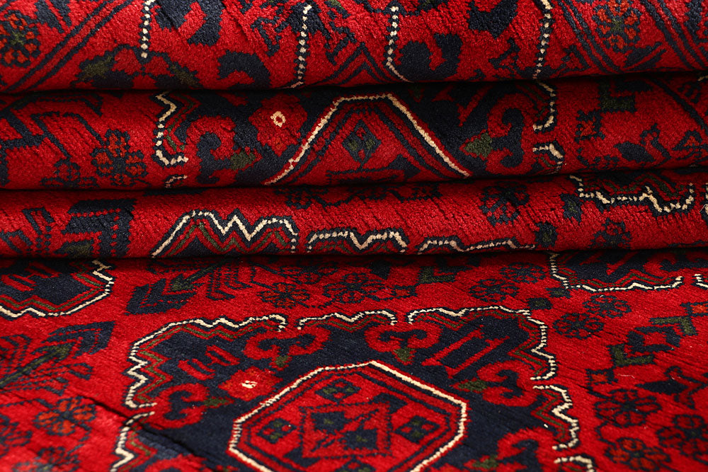 Dark Red Khal Mohammadi 6' 5 x 9' 2 - No. 67092 - ALRUG Rug Store