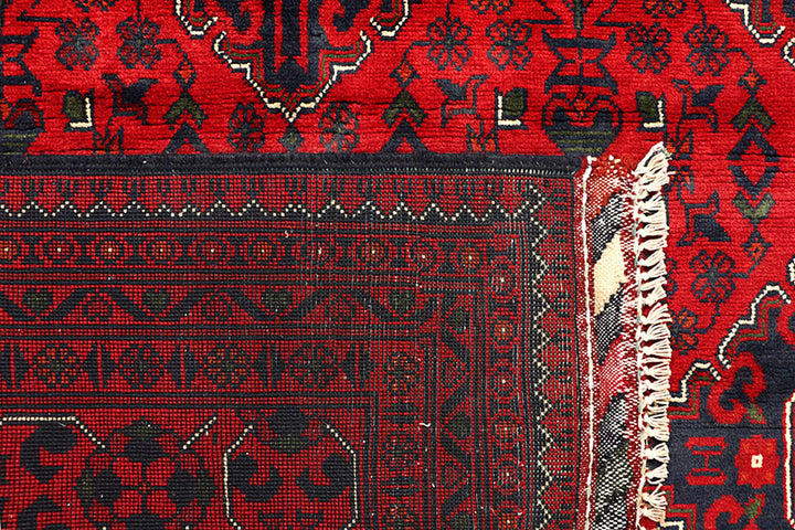 Dark Red Khal Mohammadi 6'  5" x 9'  2" - No. QA11718