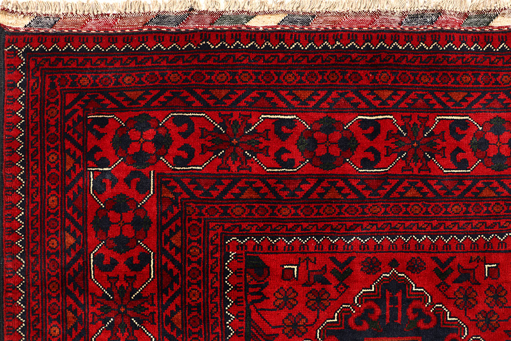 Dark Red Khal Mohammadi 6' 6 x 9' 5 - No. 67093 - ALRUG Rug Store