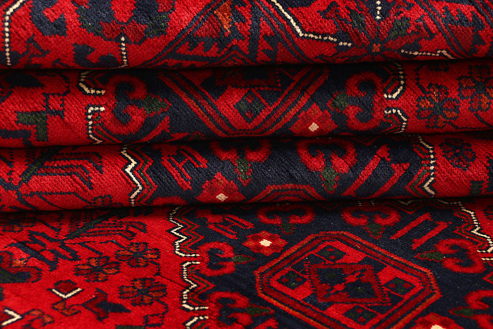 Dark Red Khal Mohammadi 6' 6 x 9' 5 - No. 67093 - ALRUG Rug Store