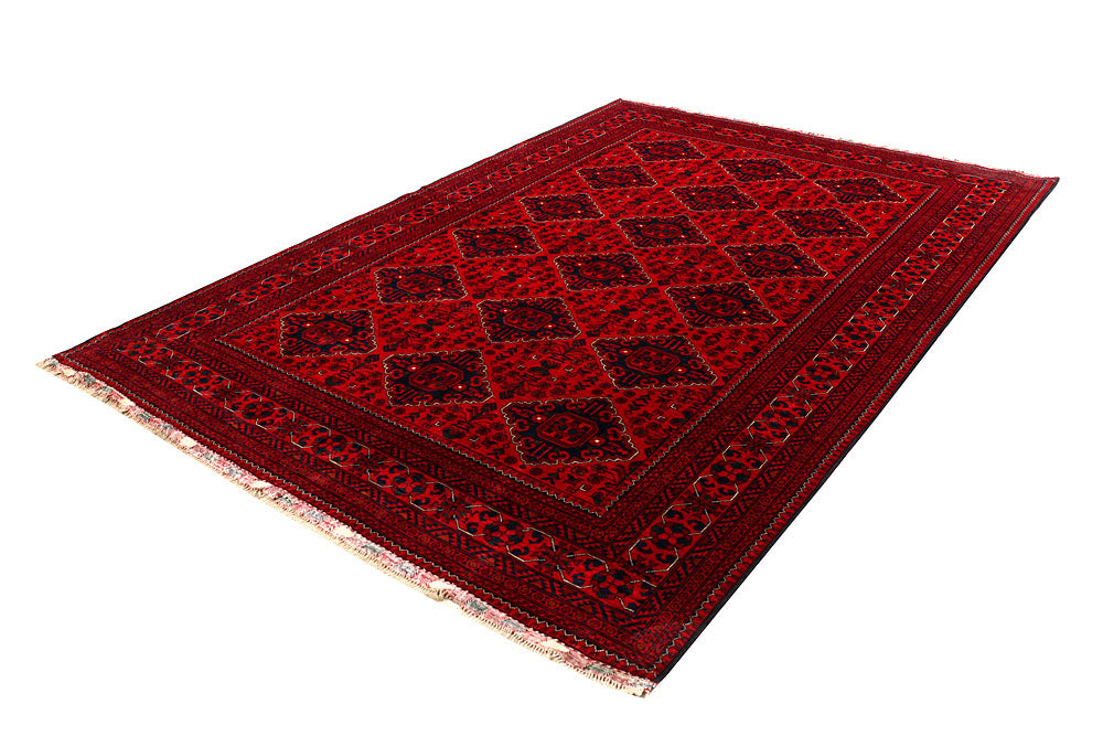Dark Red Khal Mohammadi 6' 6 x 9' 5 - No. 67093 - ALRUG Rug Store