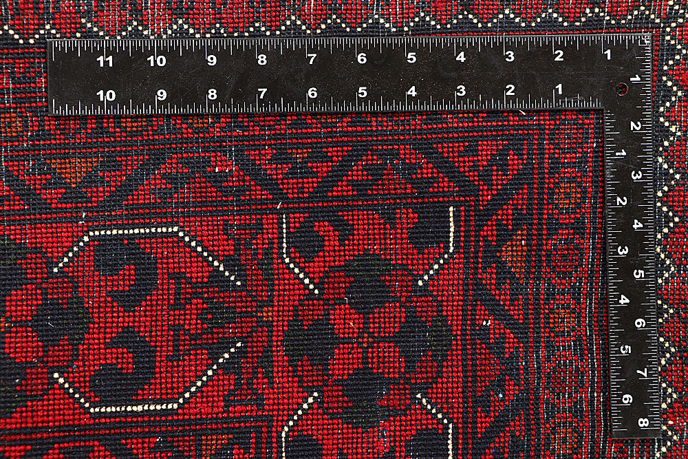 Dark Red Khal Mohammadi 6' 6 x 9' 5 - No. 67093 - ALRUG Rug Store