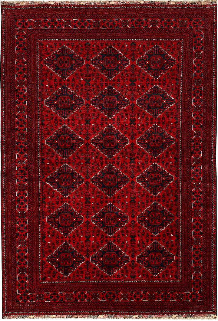 Dark Red Khal Mohammadi 6' 6 x 9' 5 - No. 67093 - ALRUG Rug Store