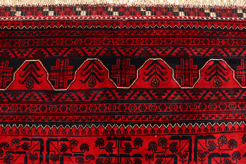 Dark Red Khal Mohammadi 6' 6 x 9' 5 - No. 67094 - ALRUG Rug Store