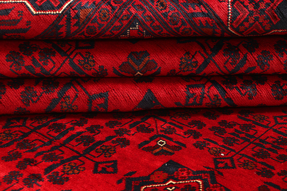 Dark Red Khal Mohammadi 6' 6 x 9' 5 - No. 67094 - ALRUG Rug Store