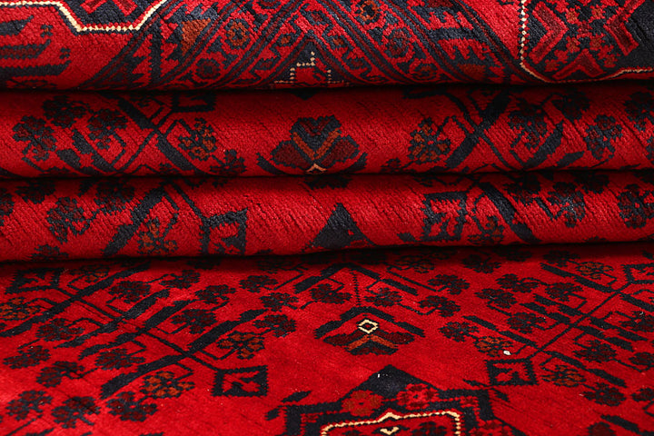 Dark Red Khal Mohammadi 6' 6 x 9' 5 - No. 67094 - ALRUG Rug Store