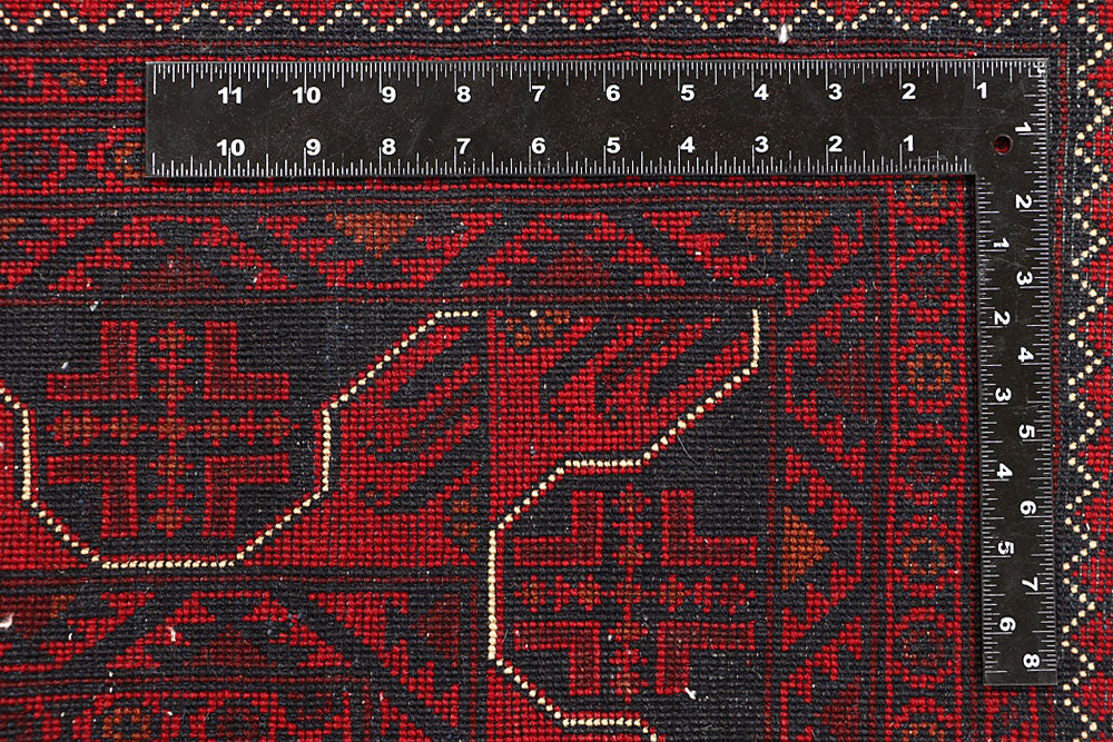 Dark Red Khal Mohammadi 6' 6 x 9' 5 - No. 67094 - ALRUG Rug Store