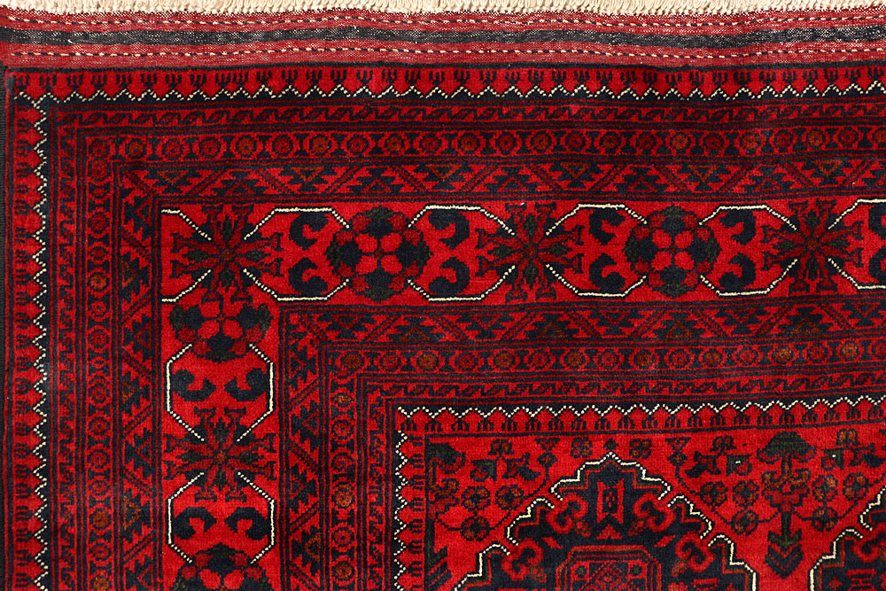Dark Red Khal Mohammadi 6' 4 x 9' 2 - No. 67095 - ALRUG Rug Store