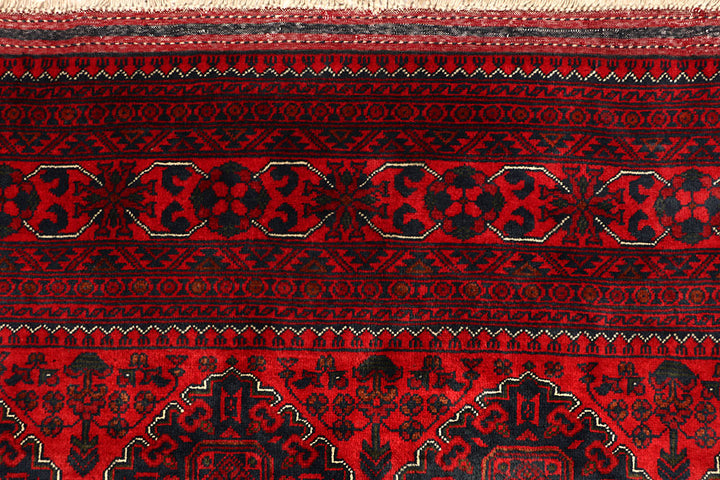 Dark Red Khal Mohammadi 6' 4 x 9' 2 - No. 67095 - ALRUG Rug Store