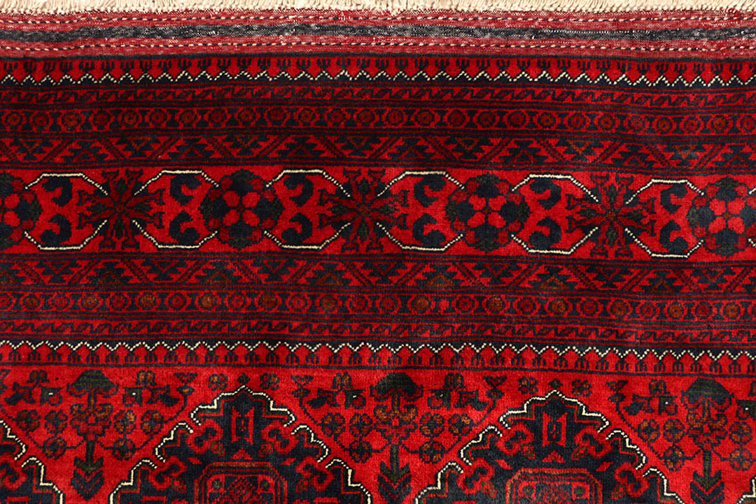 Dark Red Khal Mohammadi 6'  4" x 9'  2" - No. QA37094