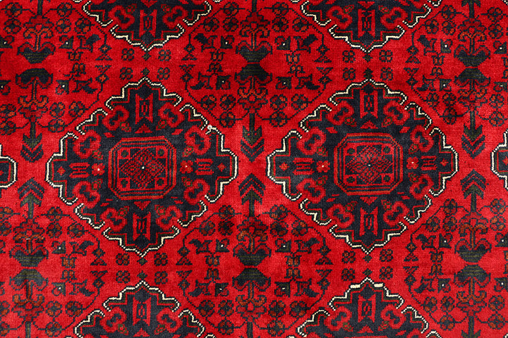 Dark Red Khal Mohammadi 6' 4 x 9' 2 - No. 67095 - ALRUG Rug Store