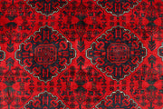 Dark Red Khal Mohammadi 6'  4" x 9'  2" - No. QA37094