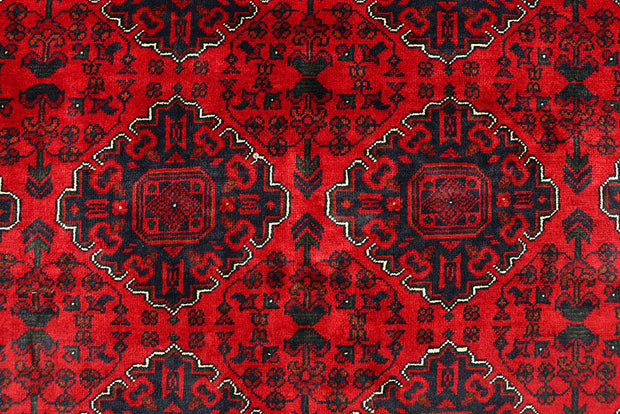 Dark Red Khal Mohammadi 6'  4" x 9'  2" - No. QA37094