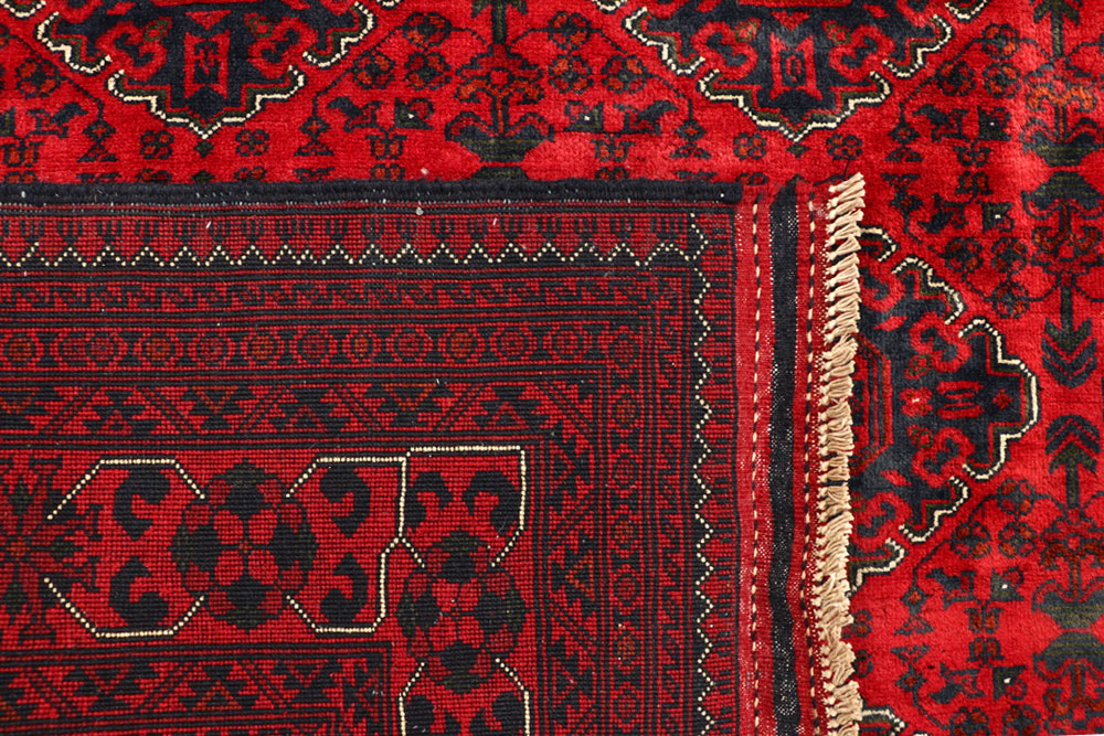 Dark Red Khal Mohammadi 6' 4 x 9' 2 - No. 67095 - ALRUG Rug Store