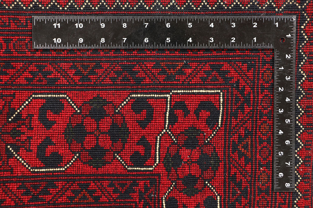 Dark Red Khal Mohammadi 6' 4 x 9' 2 - No. 67095 - ALRUG Rug Store