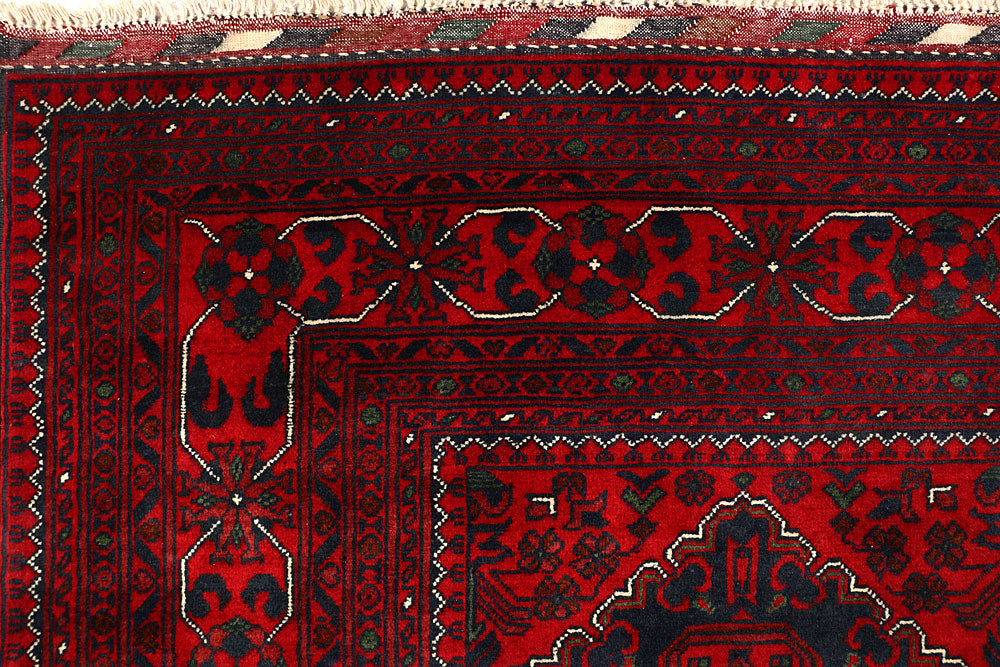 Dark Red Khal Mohammadi 6' 4 x 9' 7 - No. 67096 - ALRUG Rug Store
