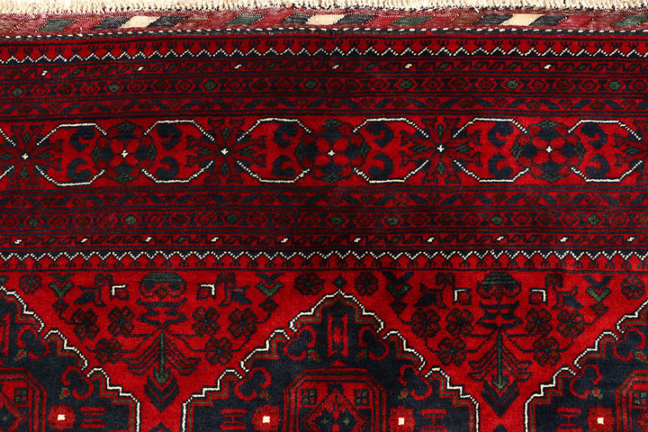 Dark Red Khal Mohammadi 6' 4 x 9' 7 - No. 67096 - ALRUG Rug Store