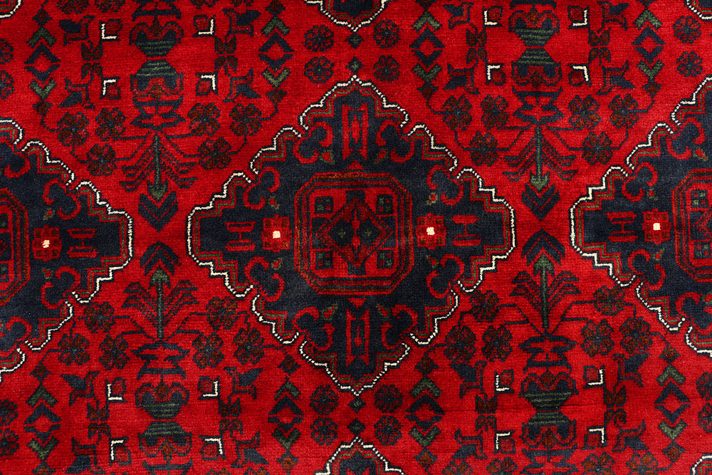 Dark Red Khal Mohammadi 6' 4 x 9' 7 - No. 67096 - ALRUG Rug Store