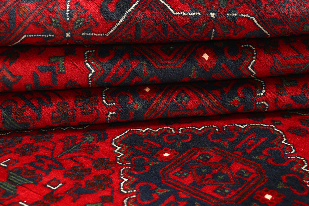 Dark Red Khal Mohammadi 6' 4 x 9' 7 - No. 67096 - ALRUG Rug Store