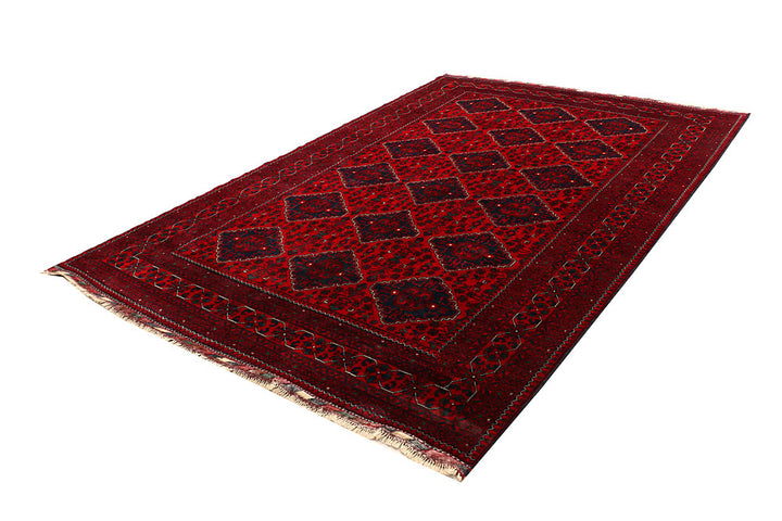Dark Red Khal Mohammadi 6' 4 x 9' 7 - No. 67096 - ALRUG Rug Store