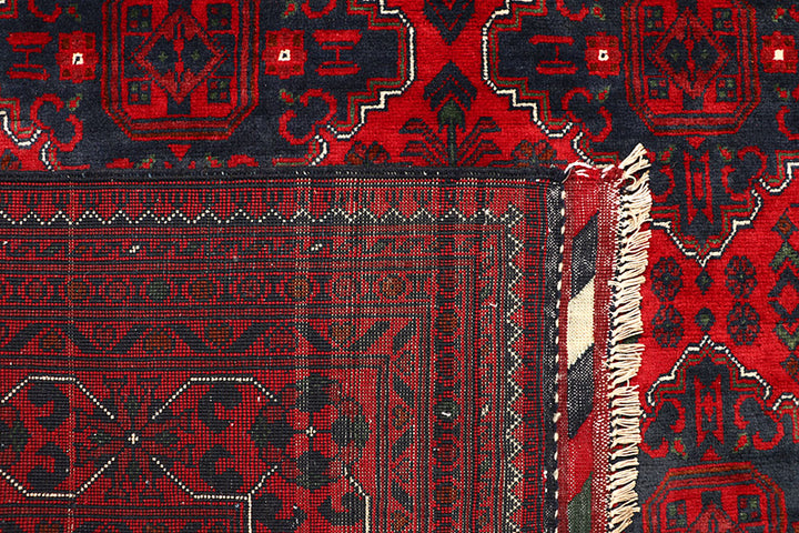 Dark Red Khal Mohammadi 6' 4 x 9' 7 - No. 67096 - ALRUG Rug Store