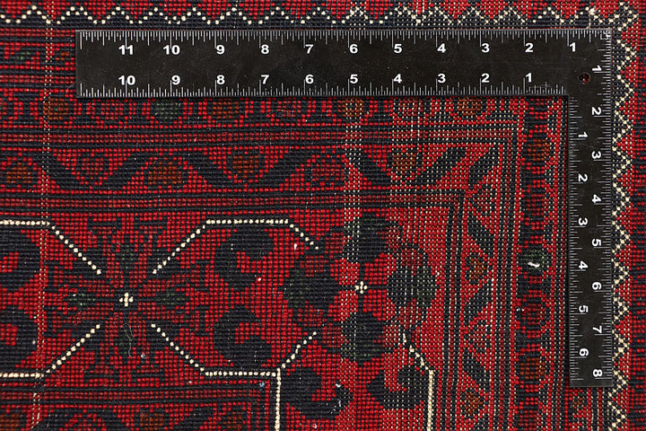 Dark Red Khal Mohammadi 6' 4 x 9' 7 - No. 67096 - ALRUG Rug Store