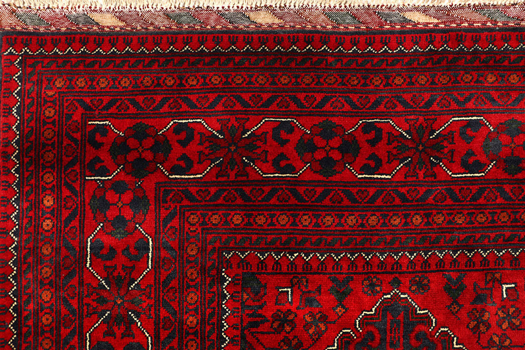 Dark Red Khal Mohammadi 6'  5" x 9'  8" - No. QA25313