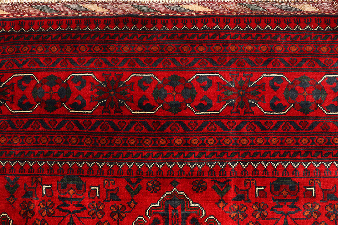 Dark Red Khal Mohammadi 6'  5" x 9'  8" - No. QA25313