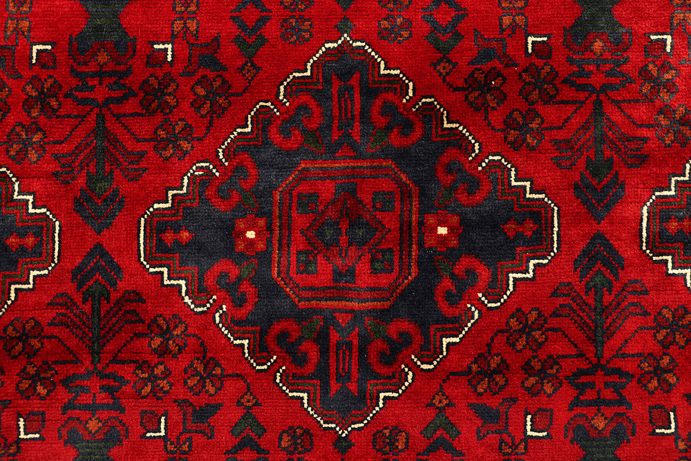 Dark Red Khal Mohammadi 6' 5 x 9' 8 - No. 67097 - ALRUG Rug Store