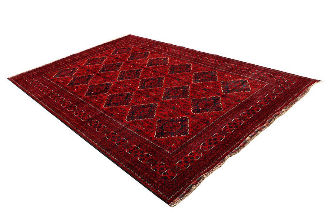 Dark Red Khal Mohammadi 6'  5" x 9'  8" - No. QA25313