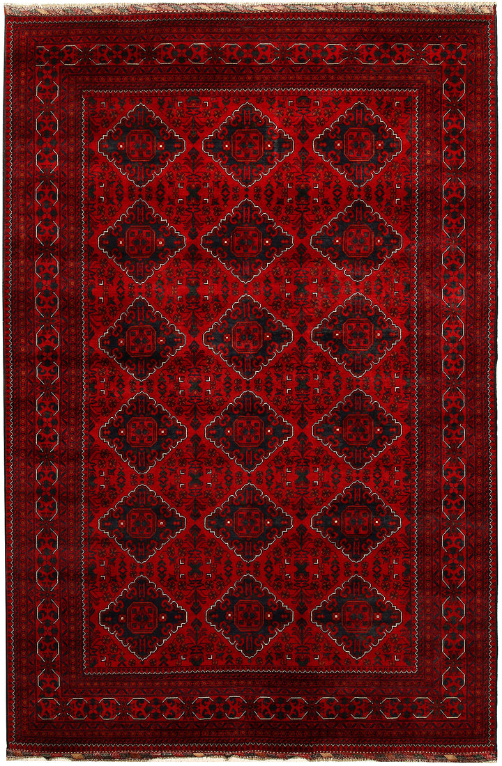 Dark Red Khal Mohammadi 6' 5 x 9' 8 - No. 67097 - ALRUG Rug Store