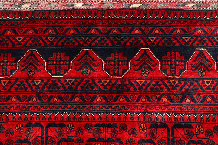 Dark Red Khal Mohammadi 6' 6 x 9' 6 - No. 67098 - ALRUG Rug Store