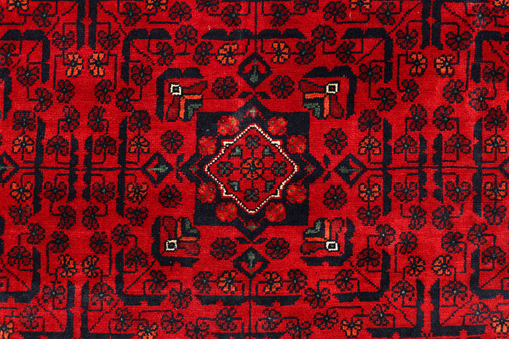 Dark Red Khal Mohammadi 6' 6 x 9' 6 - No. 67098 - ALRUG Rug Store