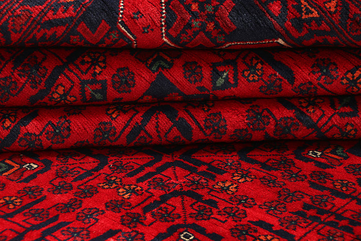 Dark Red Khal Mohammadi 6' 6 x 9' 6 - No. 67098 - ALRUG Rug Store