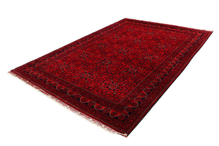 Dark Red Khal Mohammadi 6' 6 x 9' 6 - No. 67098 - ALRUG Rug Store