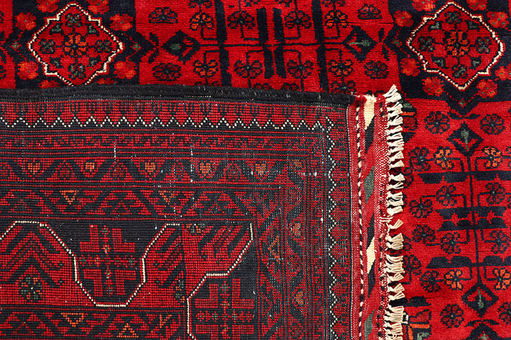 Dark Red Khal Mohammadi 6' 6 x 9' 6 - No. 67098 - ALRUG Rug Store