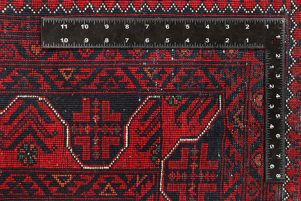 Dark Red Khal Mohammadi 6' 6 x 9' 6 - No. 67098 - ALRUG Rug Store