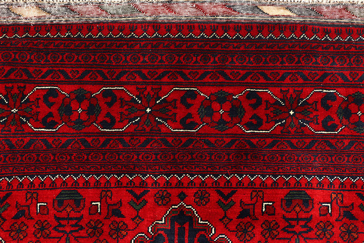 Dark Red Khal Mohammadi 6' 3 x 9' 9 - No. 67099 - ALRUG Rug Store