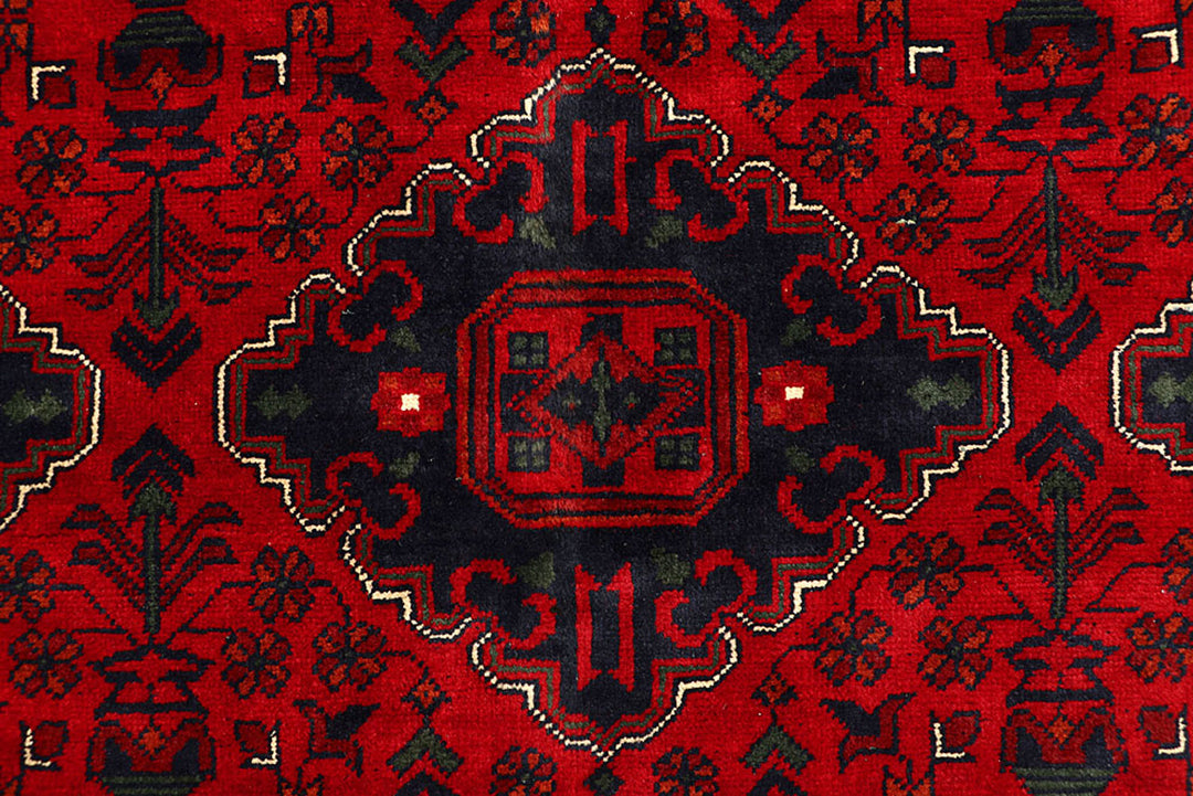 Dark Red Khal Mohammadi 6'  3" x 9'  9" - No. QA72959