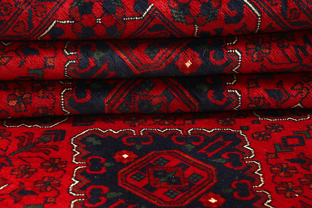 Dark Red Khal Mohammadi 6' 3 x 9' 9 - No. 67099 - ALRUG Rug Store