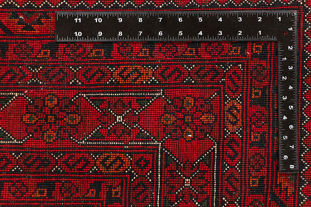 Dark Red Khal Mohammadi 6' 4 x 9' 5 - No. 67100 - ALRUG Rug Store
