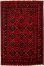 Dark Red Khal Mohammadi 6' 4 x 9' 5 - No. 67100 - ALRUG Rug Store